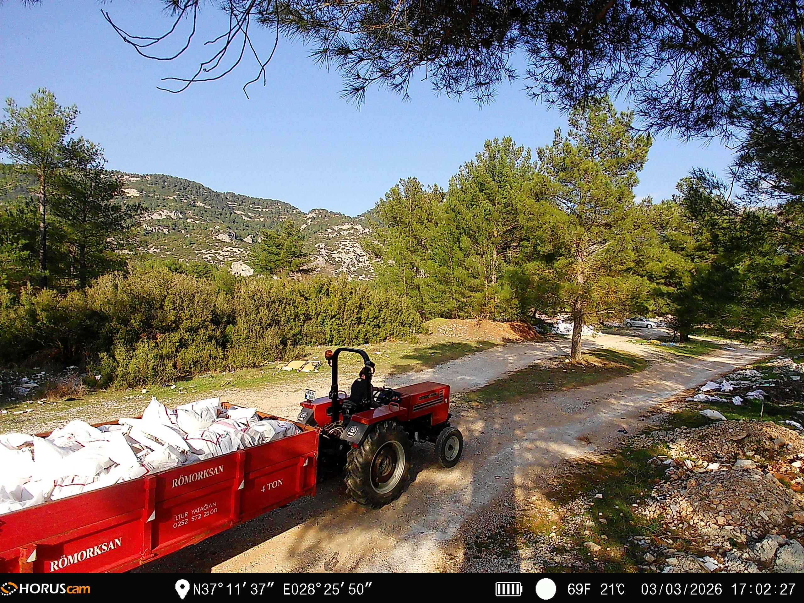 KAÇAK DÖKÜM YAPANLAR FOTOKAPANDAN KAÇAMADI