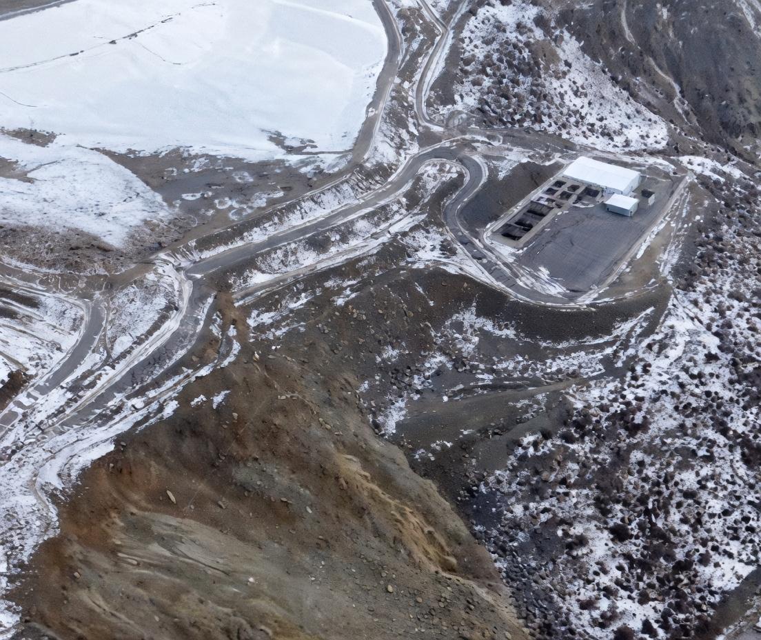 KATI ATIK TESİSİ HEYELANDA ZARAR GÖRDÜ