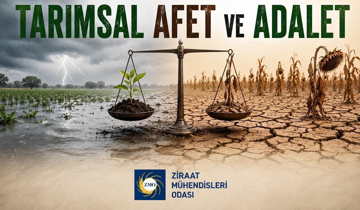 ZİRAAT MÜHENDİSLERİ ODASI'NDAN ÇİFTÇİYE DESTEK ÇAĞRISI 