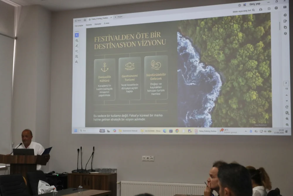 “VİRA BİSMİLLAH FATSA BALIKÇILIK FESTİVALİ” HAZIRLIK TOPLANTISI YAPILDI 