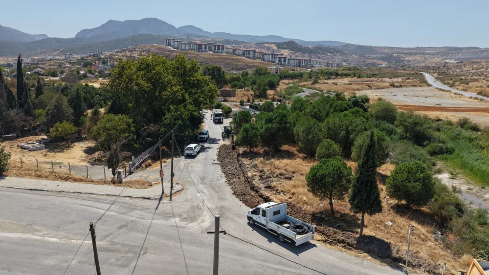 AKGEDİK TOKİ’DE SU ALTYAPISI GÜÇLENDİRİLDİ