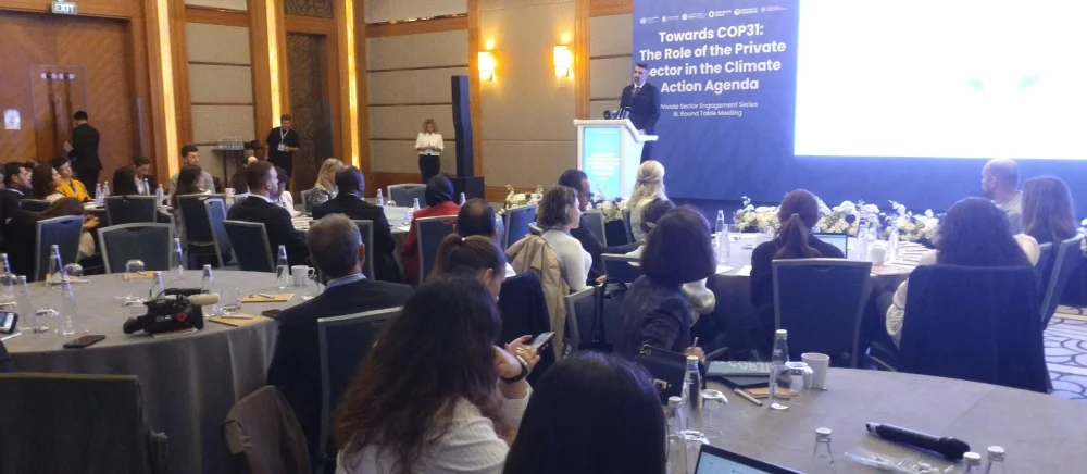 COP31 ÖNCESİ ÖZEL SEKTÖRÜN İKLİM EYLEMİNDEKİ ROLÜ MASAYA YATIRILDI