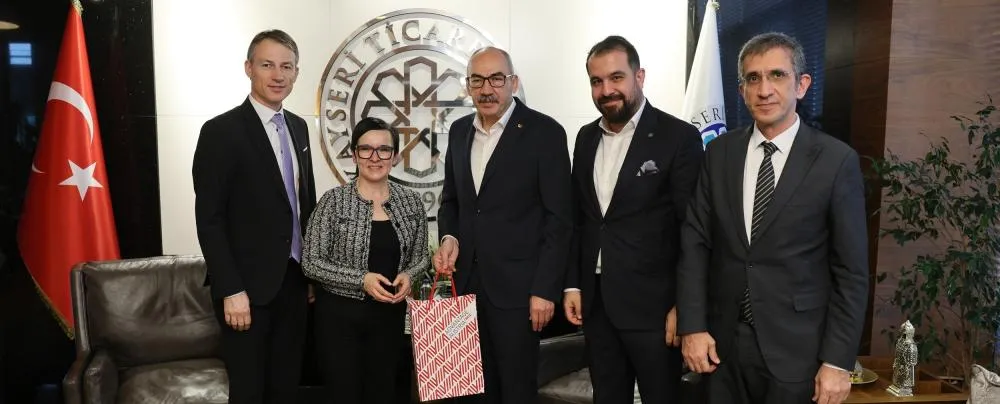 KAYSERİ AVUSTURYA HATTINDA STRATEJİK İŞ BİRLİĞİ MESAJI